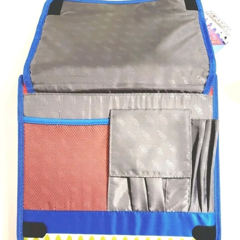 Case-it Monster Flip Top Kids Bag - Red and Blue - Picture 3 of 12